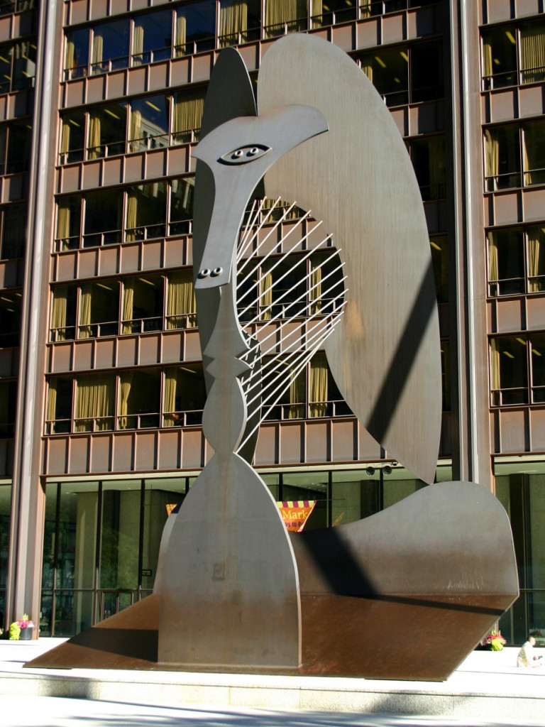 Скульптура Чикаго Пикассо, 1967 год